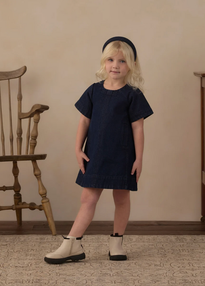 SAVANNAH DRESS (DARK INDIGO)
