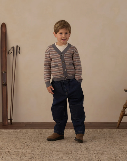 WYNN CARDIGAN (MULTI-STRIPE)