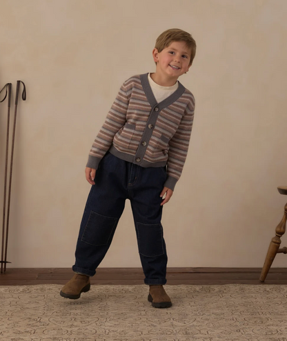WYNN CARDIGAN (MULTI-STRIPE)