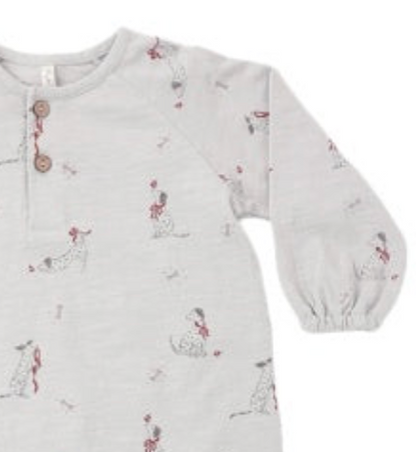 HENLEY JUMPSUIT (DALMATIAN)