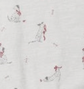 LONG SLEEVE TEE + PANT SET (DALMATIAN)