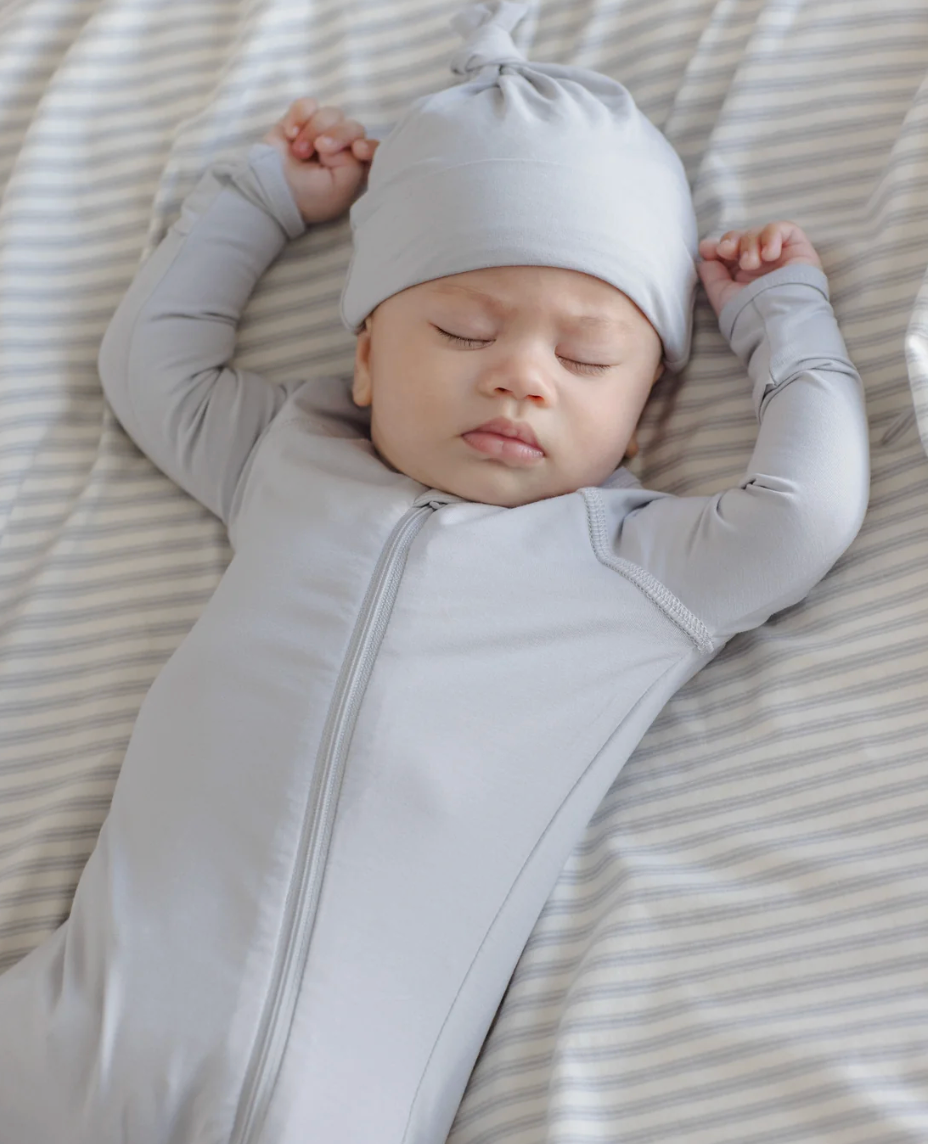 BAMBOO ZIP FOOTIE (CLOUD)
