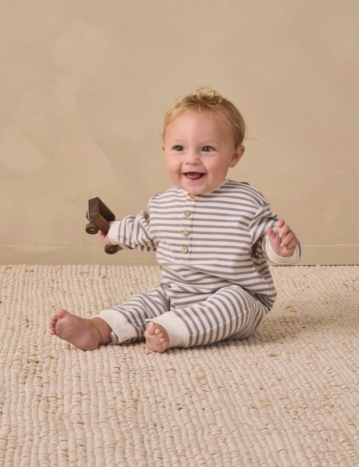 RELAXED JUMPSUIT (SLATE STRIPE)