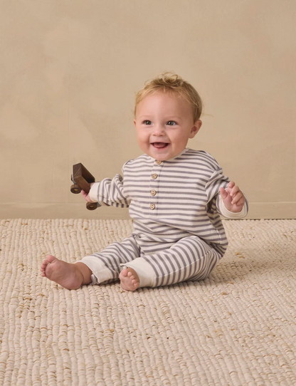 RELAXED JUMPSUIT (SLATE STRIPE)