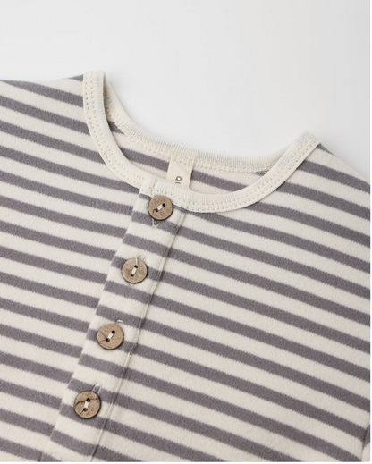 RELAXED JUMPSUIT (SLATE STRIPE)