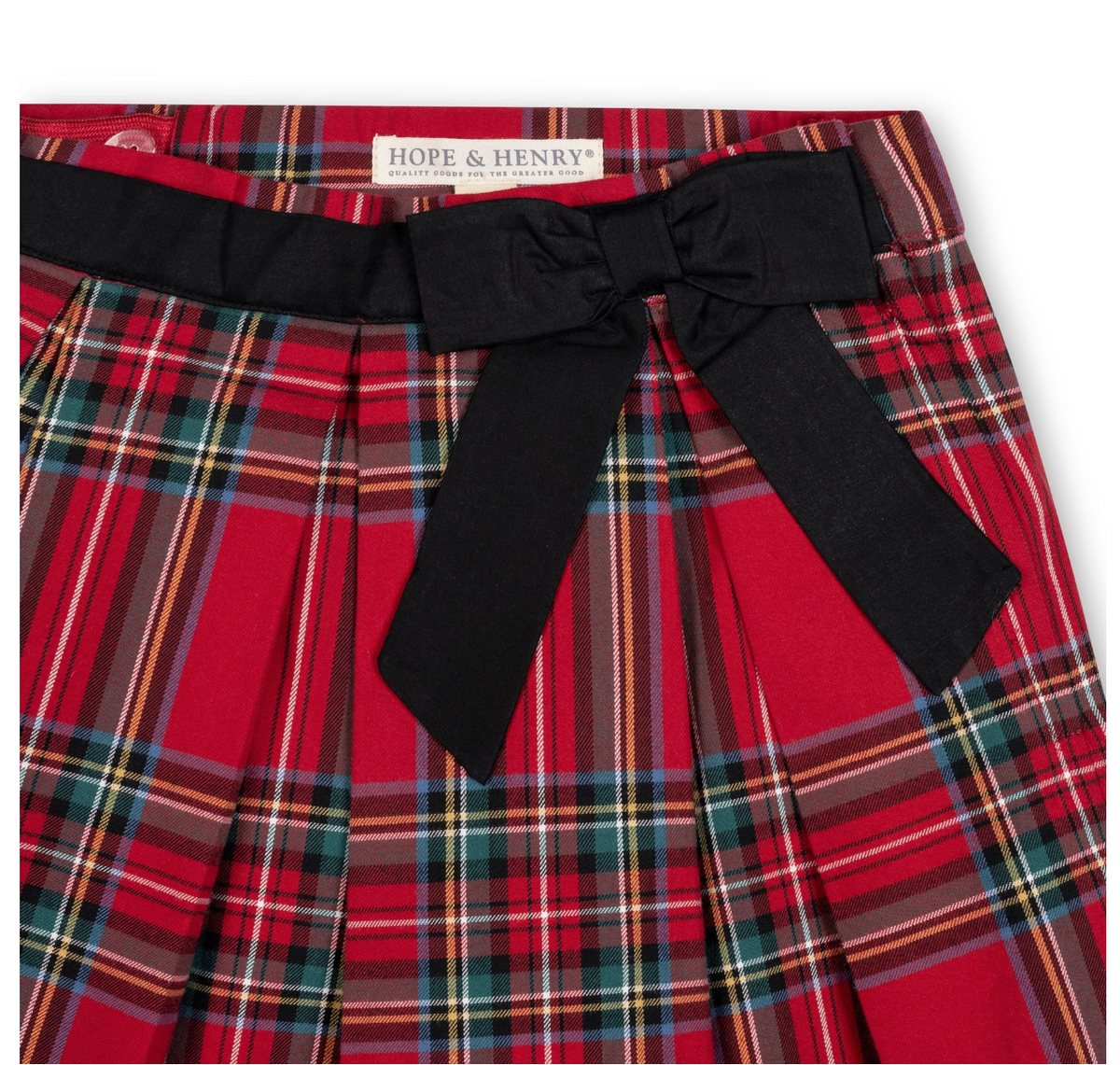 ORGANIC PLEATED PARTY SKIRT