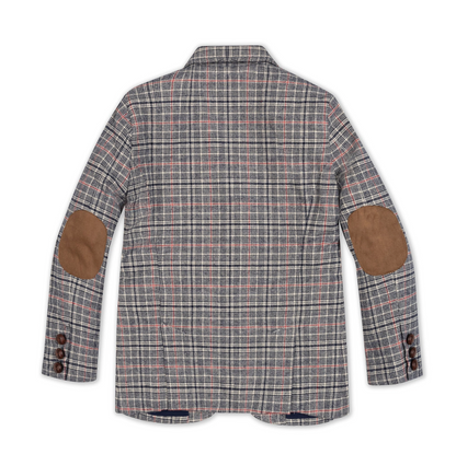 ORGANIC BRUSHED COTTON SUIT JACKET