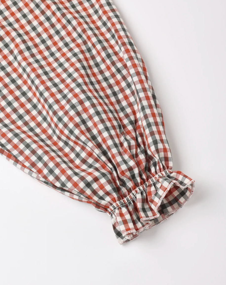 GIRL'S NIGHTGOWN (HOLIDAY GINGHAM)