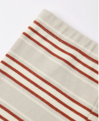 ORGANIC LONG SLEEVE PJ SET (HOLIDAY STRIPE)