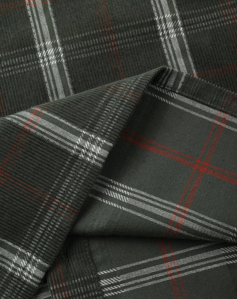 POCKETED FLANNEL SHIRT (HOLIDAY PLAID)