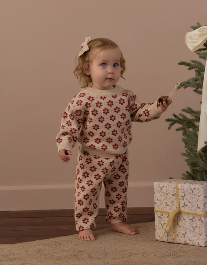 SHILOH SWEATER (POINSETTIA)