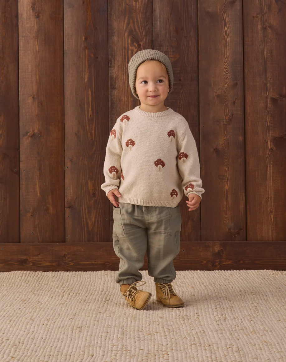 REX SWEATER (MUSHROOM)