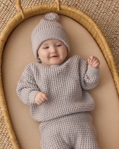 CHUNKY KNIT SWEATER (FOG)