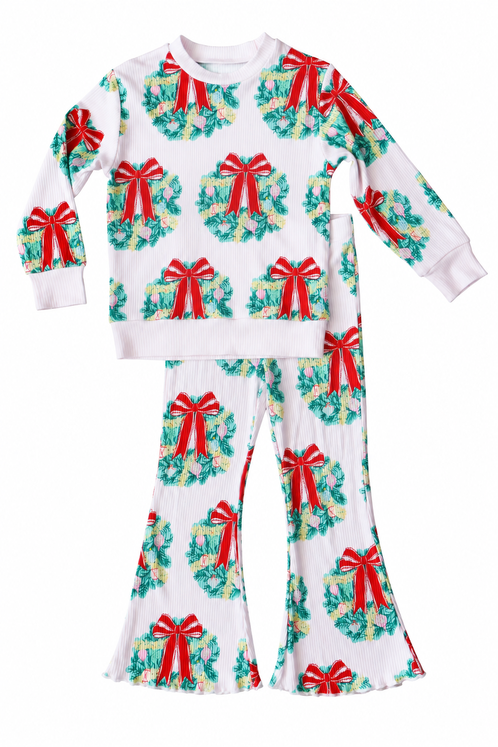 Sweatshirt & Leggings Set (Wreaths)