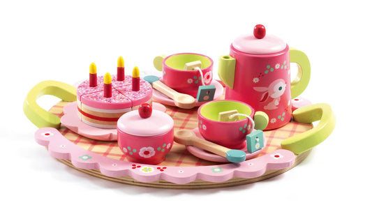 Lilli Rose Tea Party Wooden Tea Set