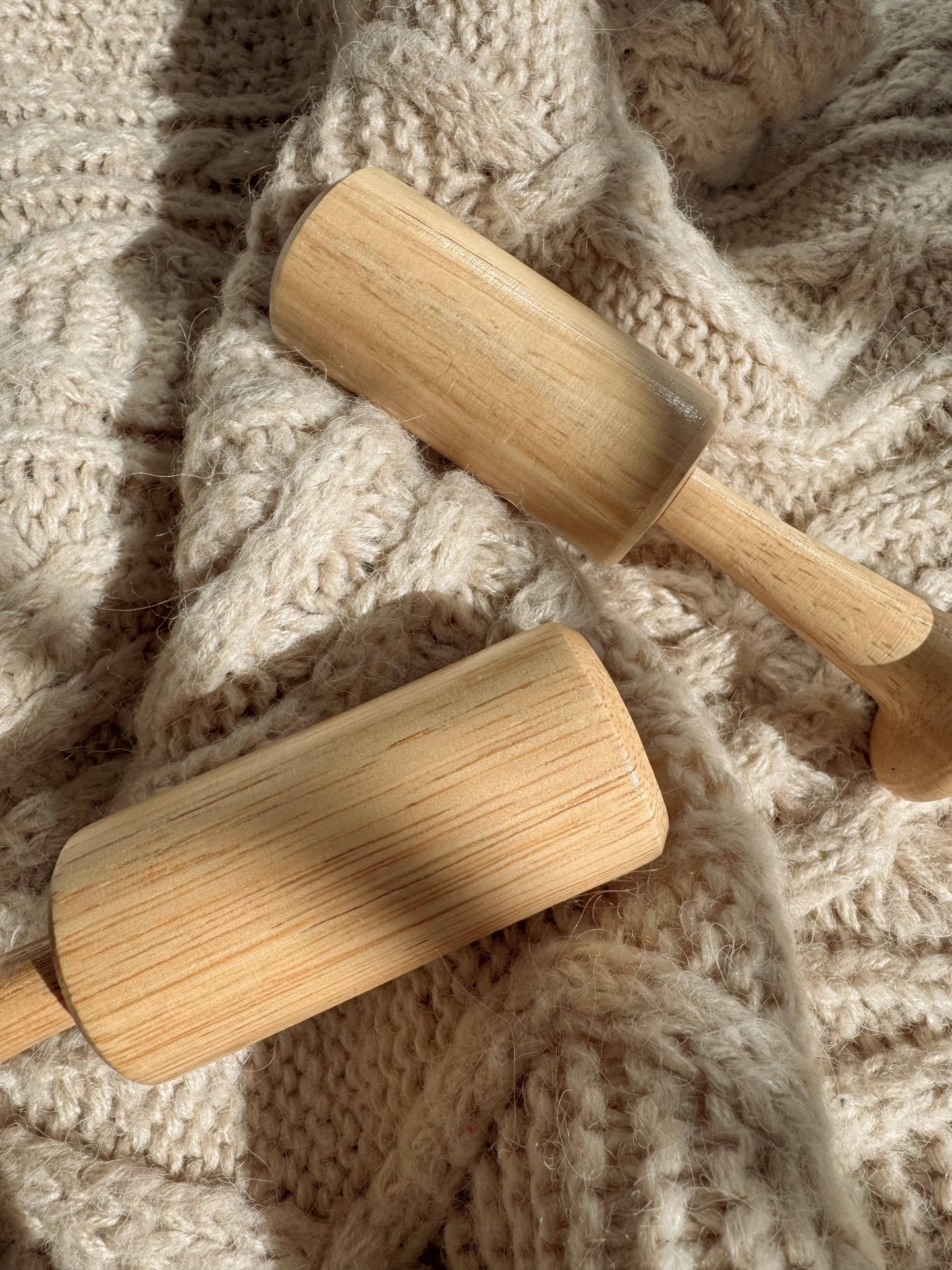 Standing Wooden Maracas (2 pc)