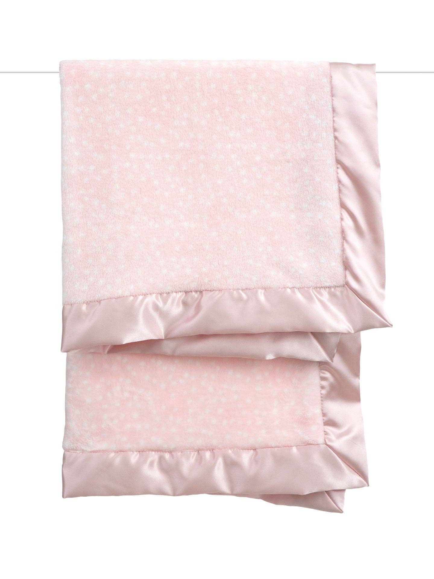 Powder Plush™ Reversible Deluxe Dot Blanket