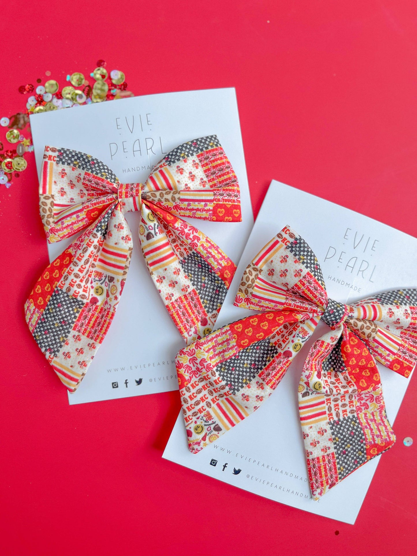 KC Quilt Patchwork Medium Sailor Bow