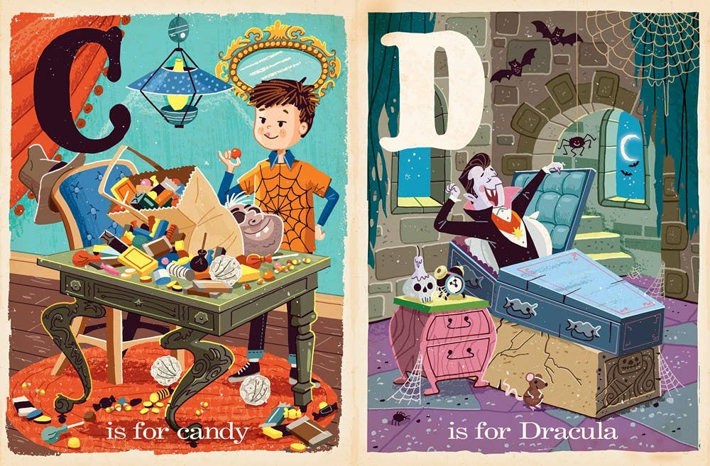 "B is for Boo: A Halloween Alphabet" Board Book