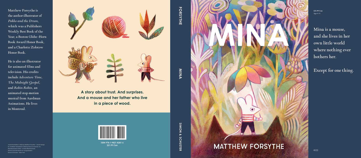 Mina Hardcover Book