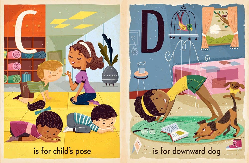 "Y is for Yoga" Board Book