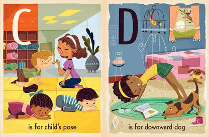 "Y is for Yoga" Board Book