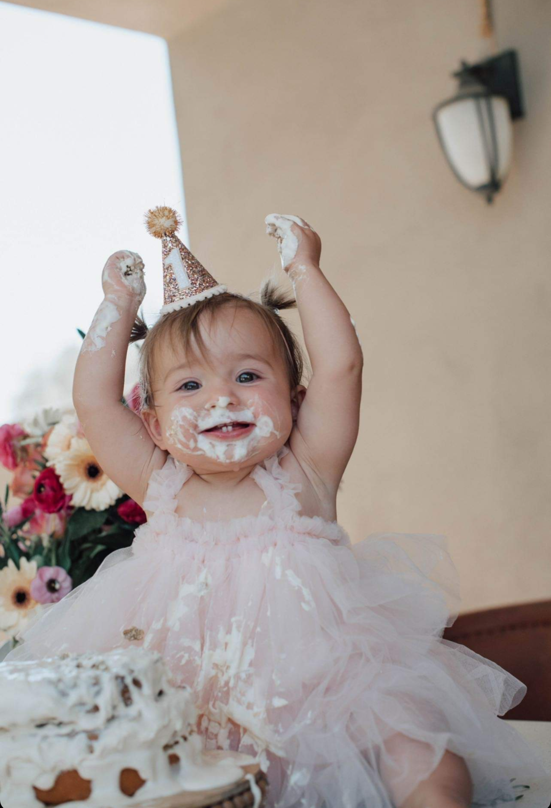 Sparkle 1st Birthday Hat