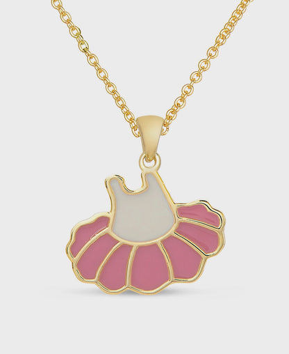 Ballerina Tutu Pendant Necklace