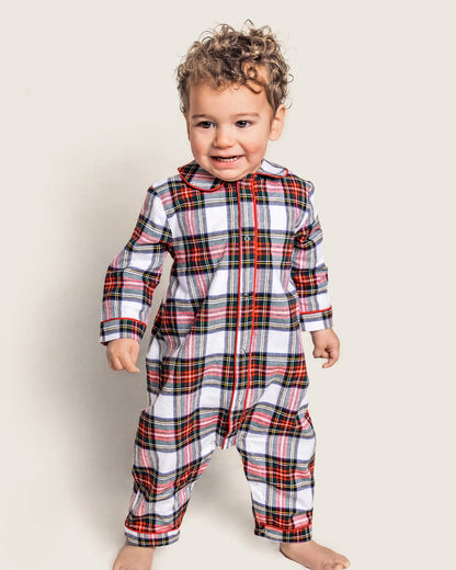 Brushed Cotton Cambridge Romper *FINAL SALE*