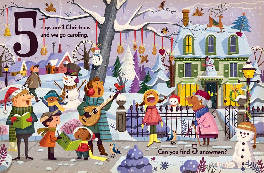 "Countdown to Christmas" Board Book