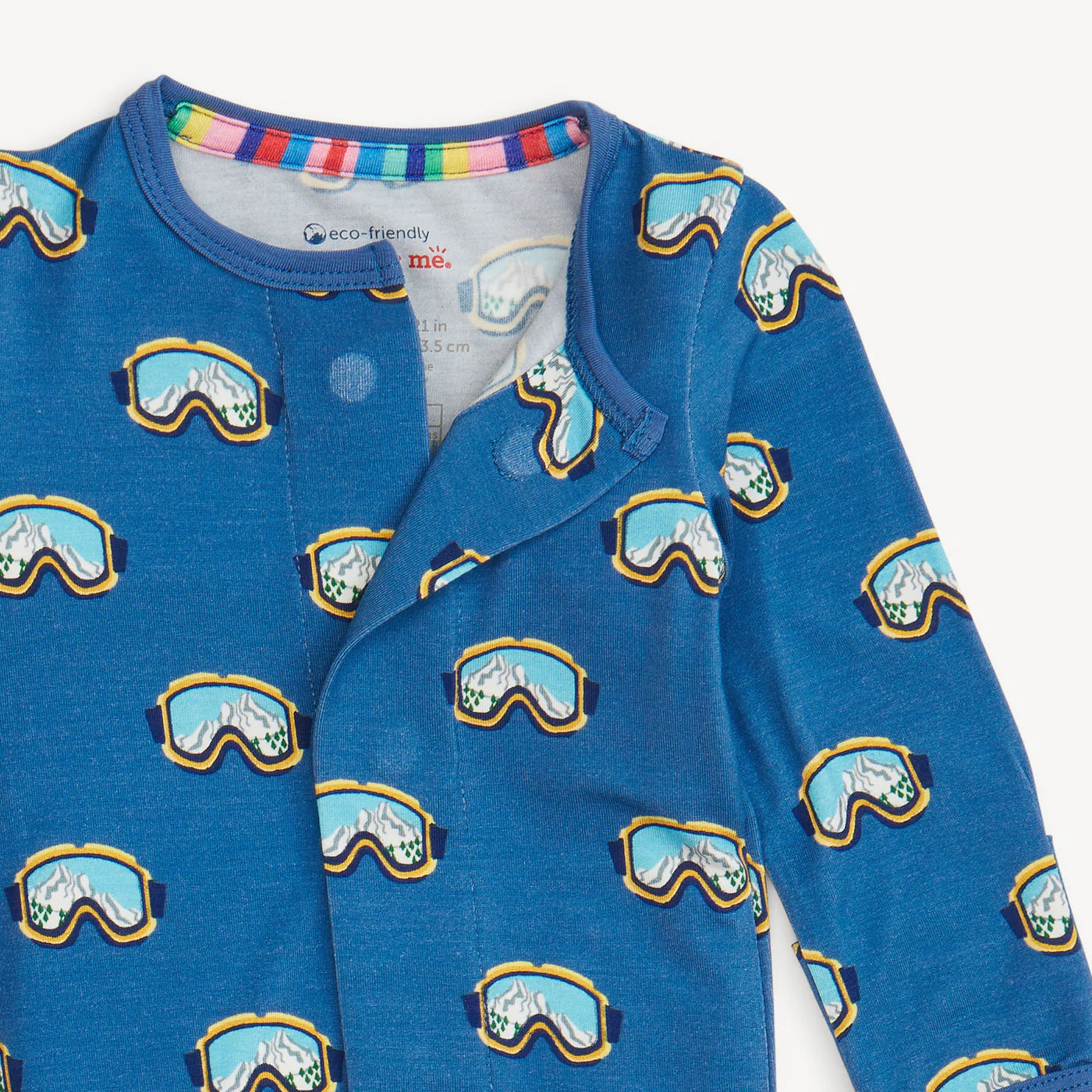 Blue Powder Playtime Modal Footie