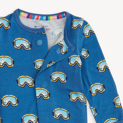 Blue Powder Playtime Modal Footie