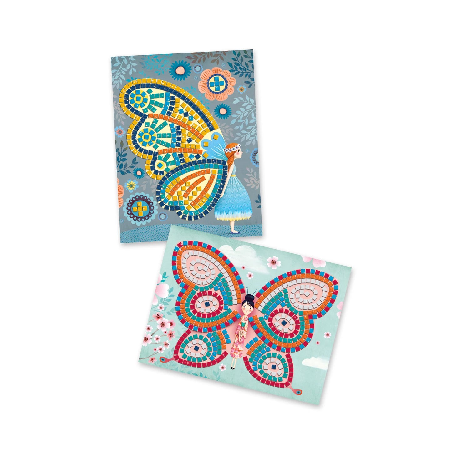 Butterflies Sticker Mosaic Craft