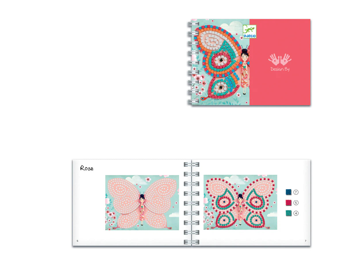 Butterflies Sticker Mosaic Craft