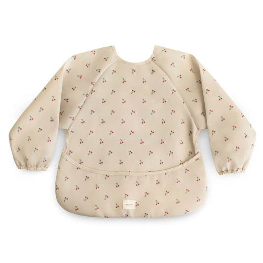 Long Sleeve Bib (Cherries)