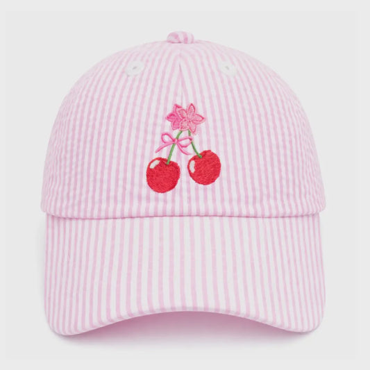 Cherry Azalea Bow Baseball Hat