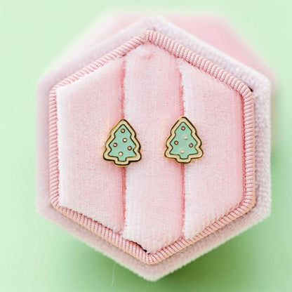 Screw-On Back Earrings (18K Gold Plated)
