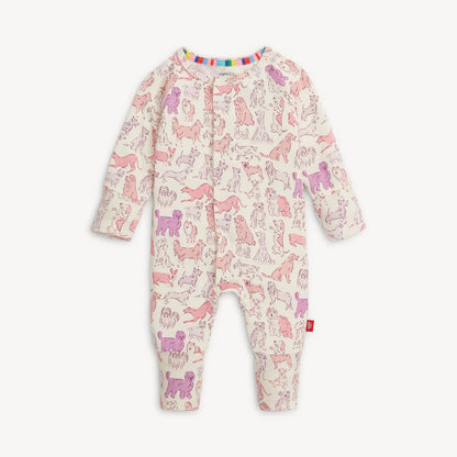 Pink It's a Paw-ty Modal Convertible Coverall