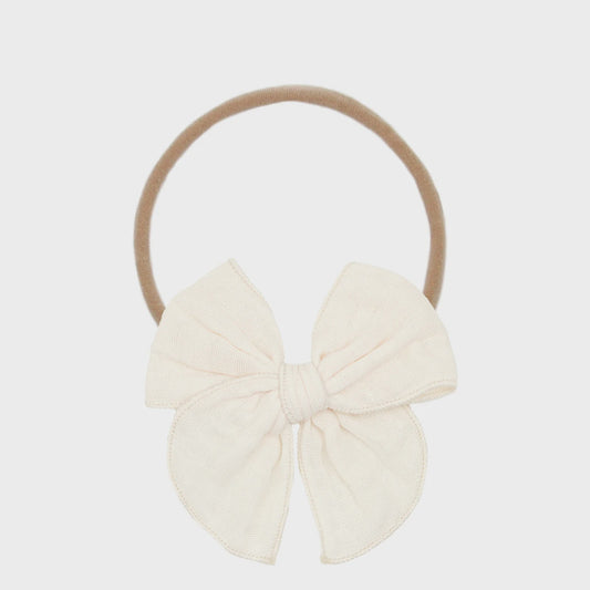 Cloud Muslin™ Heirloom Headband (Cream)
