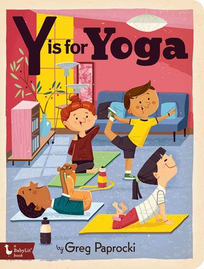 "Y is for Yoga" Board Book