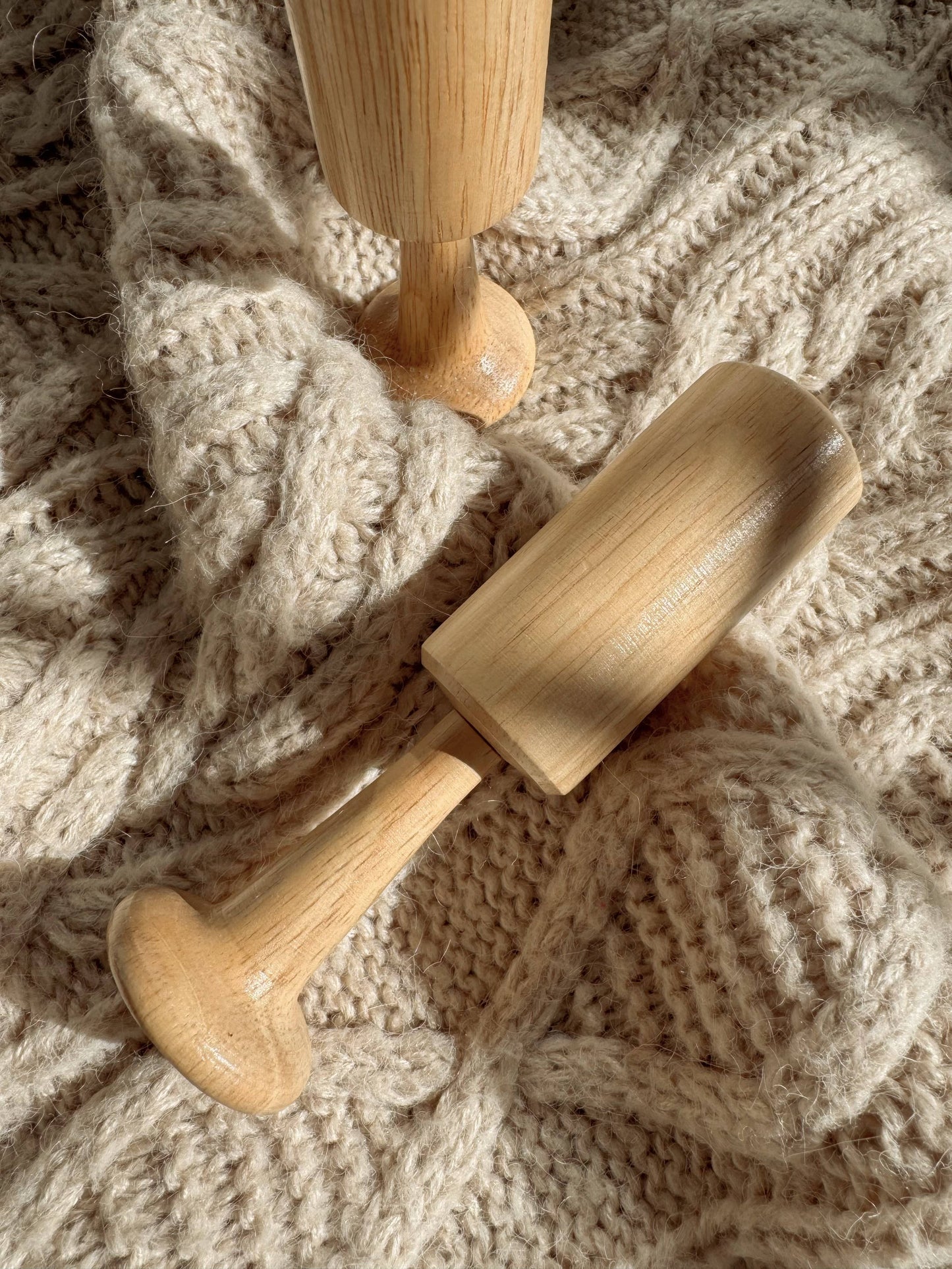 Standing Wooden Maracas (2 pc)