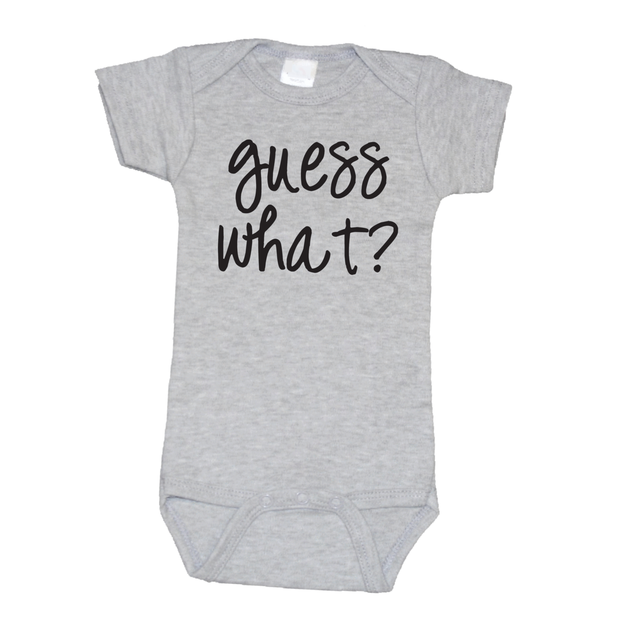 Guess What? Announcement Onesie for Grandparents
