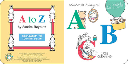 A to Z Board Book