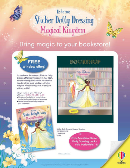 Sticker Dolly Dressing Magical Kingdom Activity Book