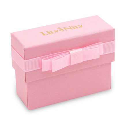 Teddy Bear And Hearts Link Bracelet