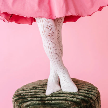 Fancy Knit Tights