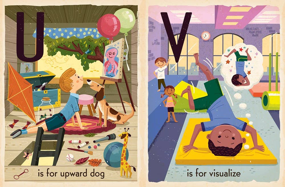 "Y is for Yoga" Board Book