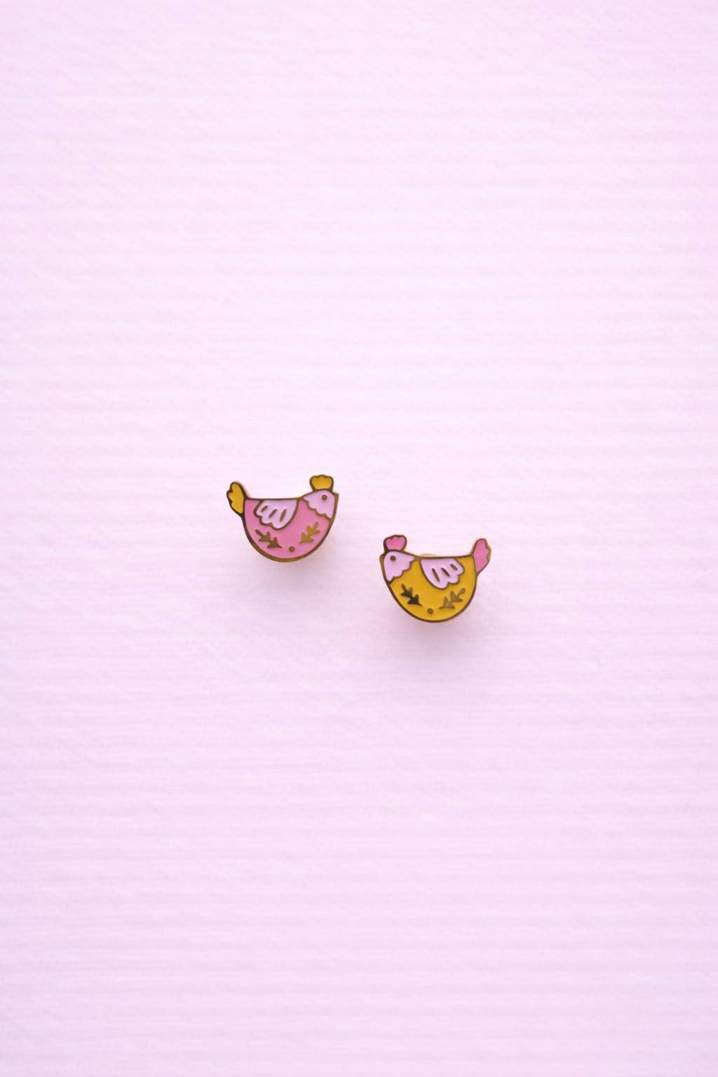 Screw-On Back Earrings (18K Gold Plated)