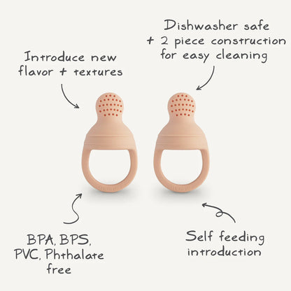 Silicone Fresh Food Feeder (2pk)