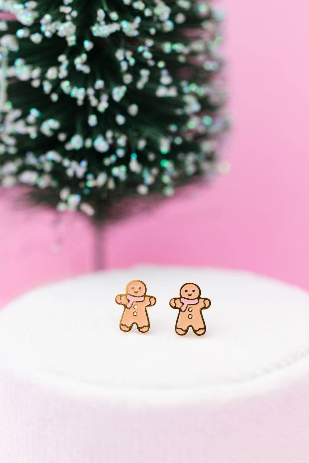 Screw-On Back Earrings (18K Gold Plated)
